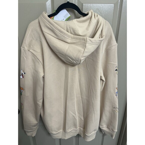 Nickelodeon  Rugrats Unisex 90s Retro Cartoon Pullover Hoodie Large Vintage - Picture 2 of 16